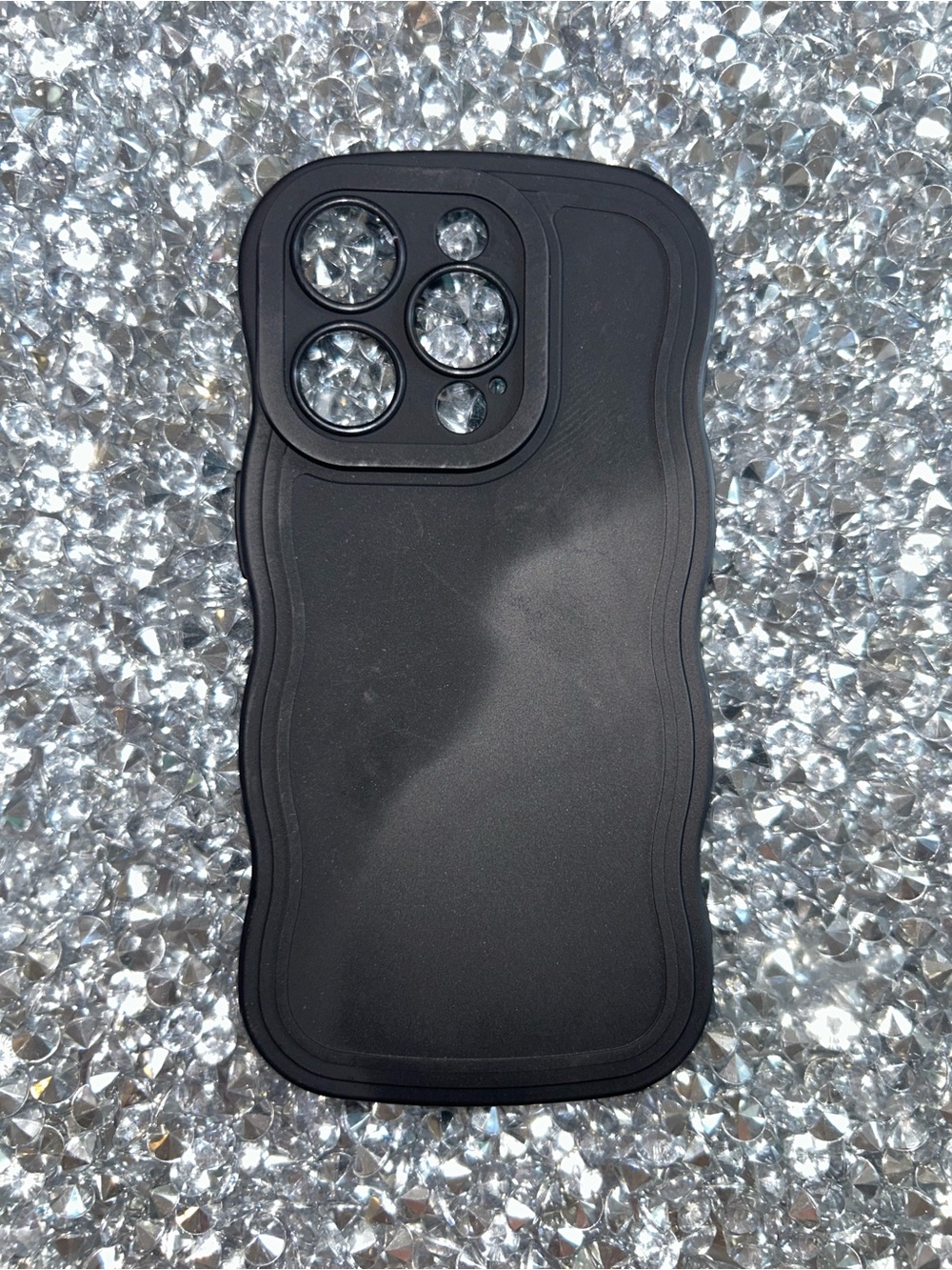 iPhone 15 pro max
Black Wave Texture Phone Case - Unbranded